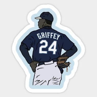 Ken Griffey Jr. Back-To Sticker